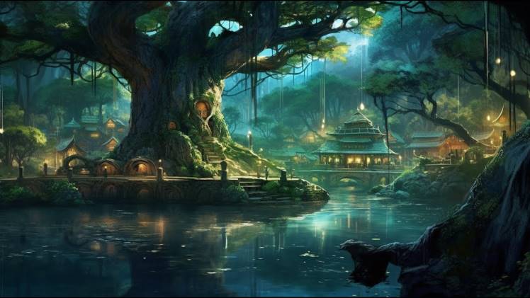 “Galuukino: Echoes of a forgotten realm, whispers through mystical landscapes.”