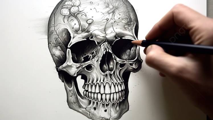 The Sketch:oldj_7nsvxk= Skull Drawing: Techniques, Symbolism, and Creative Expressions